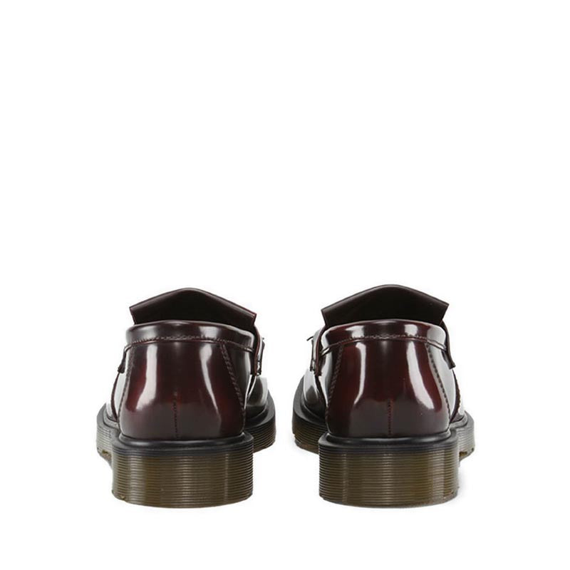 รุ่น Adrian รองเท้าโลฟเฟอร์ติดพู่ Tassel Unisex สีแดง