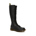รองเท้าบู๊ทยาวหนัง Virginia Leather 1B60 - สีดำ
