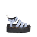 30704434 - Blaire Pisa Leather Platform Strap Sandals - Zen Blue