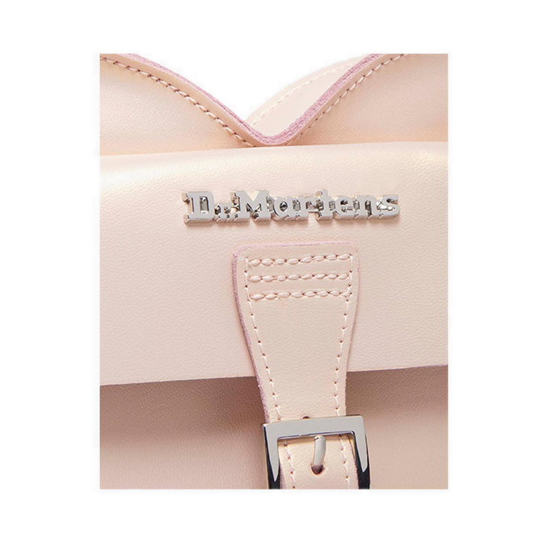 Heart Bag Metallic Shift Leather Backpack UNISEX Pink