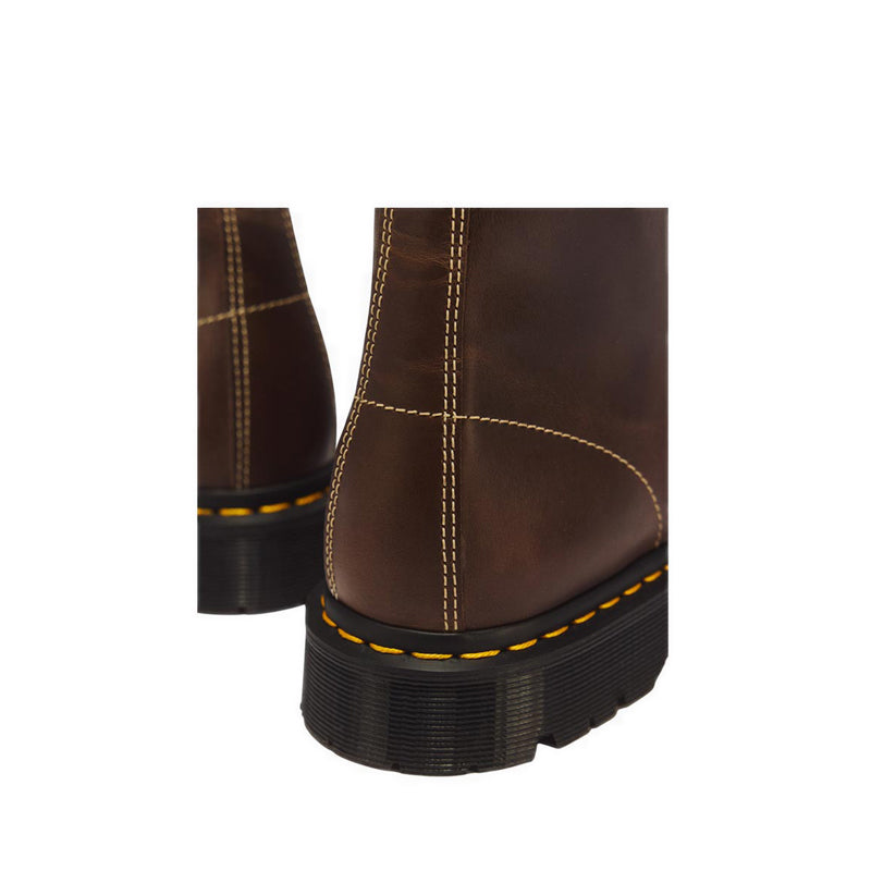 รุ่น 1460 Pascal Ben 8 Eye รองเท้าบูต Mayhem - สี Fossil Brown