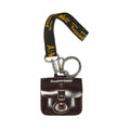 Pouch Key Ring Unisex Red