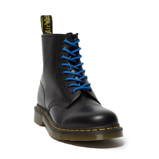 เชือกรองเท้าทรงกลม 140 ซม. รูร้อยเชือก 8-10 แถว Unisex สีฟ้า