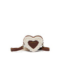 รุ่น Ambassador กระเป๋า Mini Heart - สี Dark Brown