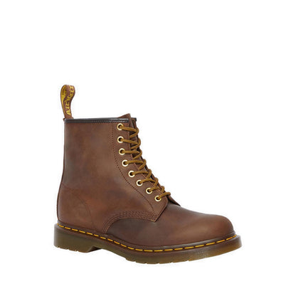 1460 รองเท้าบู๊ทรูร้อยเชือก 8 แถว - หนัง Aztec Crazy Horse-Two - สี Tone Brown