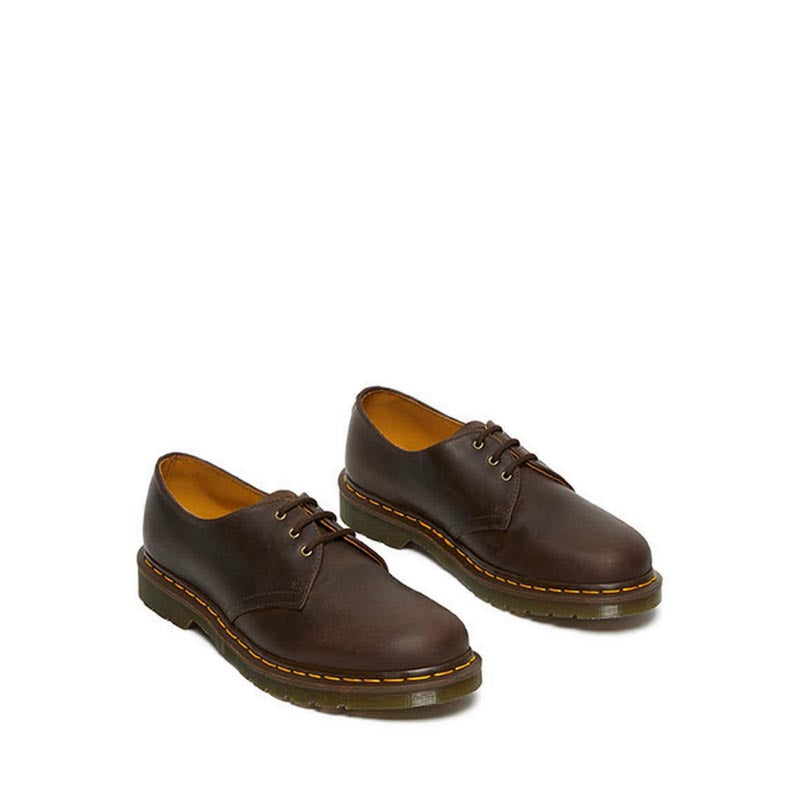 รุ่น 1461 รองเท้า รูร้อยเชือก 3 แถว Unisex สี Dark Brown