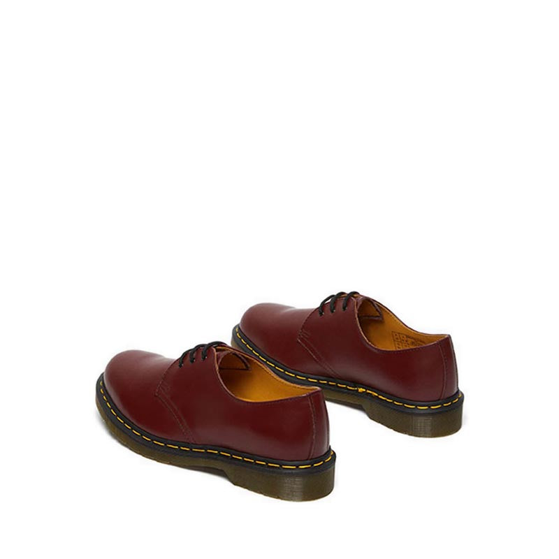 รุ่น 1461 รองเท้า รูร้อยเชือก 3 แถว Unisex สีแดง