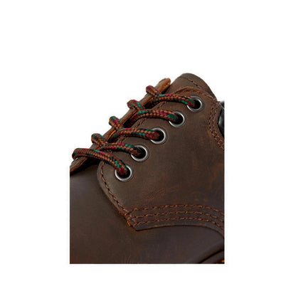 รุ่น 8053 รองเท้า 5 รู หนัง Crazy Horse - สี Dark Brown