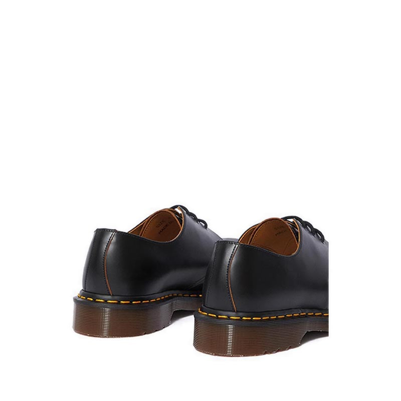 รุ่น Vintage 1461 รองเท้า รูร้อยเชือก 3 แถว Unisex สีดำ
