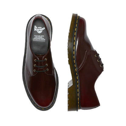 Vegan 1461 รองเท้า Unisex - สีแดงเชอรี่ Oxford Rub Off