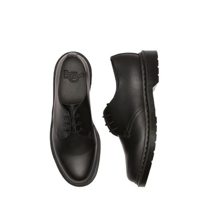 รุ่น 1461 Mono รองเท้า รูร้อยเชือก 3 แถว Unisex สีดำ
