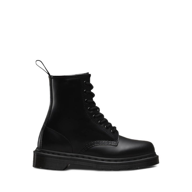 รองเท้าบู๊ทร้อยเชือกหนัง Mono Smooth Leather 1460 - สีดำ