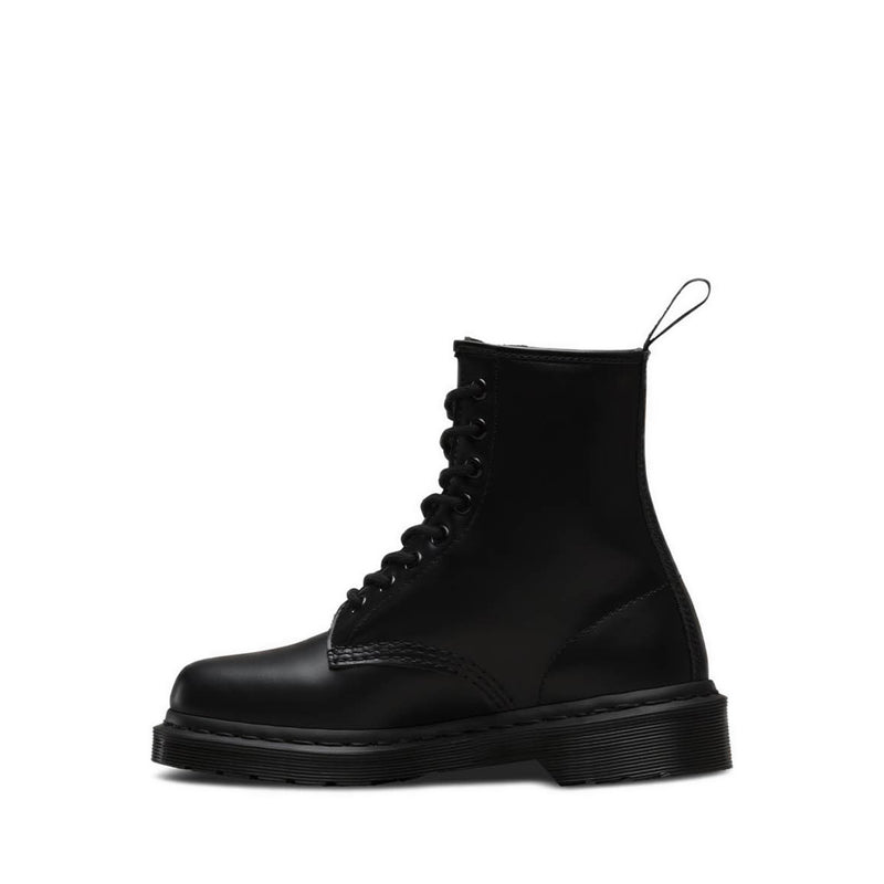 รองเท้าบู๊ทร้อยเชือกหนัง Mono Smooth Leather 1460 - สีดำ