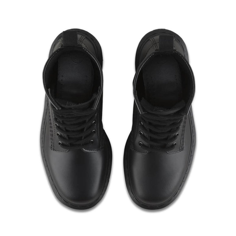 รองเท้าบู๊ทร้อยเชือกหนัง Mono Smooth Leather 1460 - สีดำ