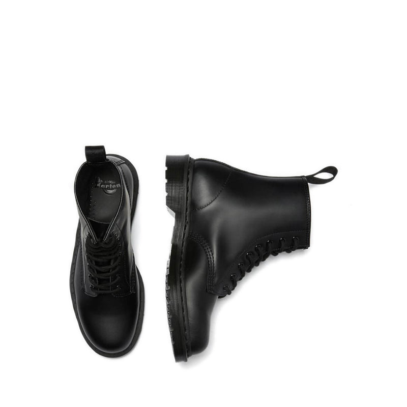 รองเท้าบู๊ทร้อยเชือกหนัง Mono Smooth Leather 1460 - สีดำ