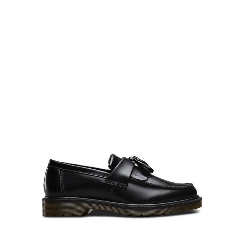 รุ่น Adrian รองเท้าโลฟเฟอร์ติดพู่ Tassel Unisex สีดำ