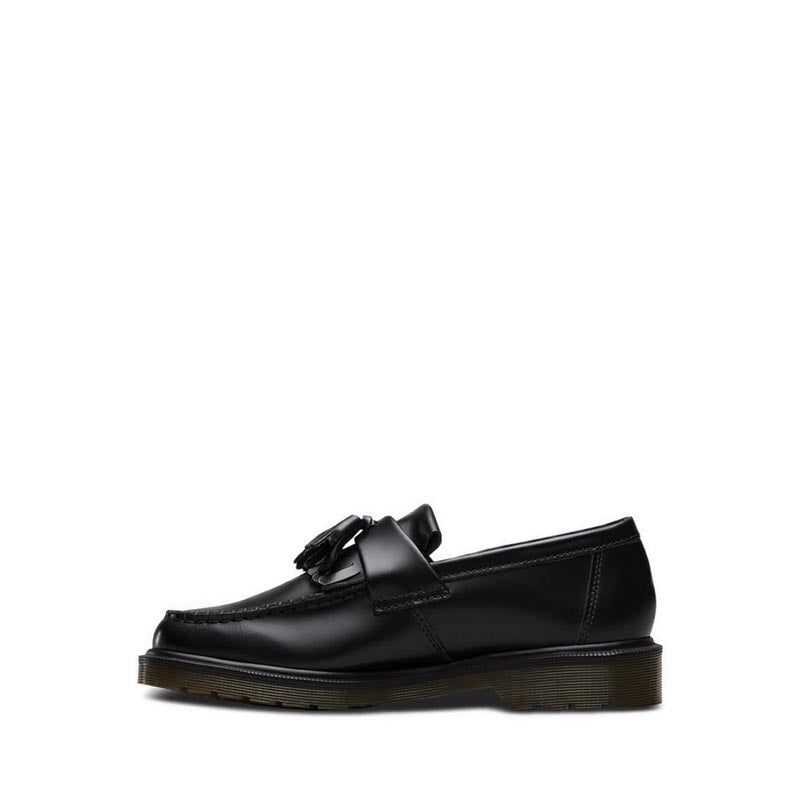 รุ่น Adrian รองเท้าโลฟเฟอร์ติดพู่ Tassel Unisex สีดำ