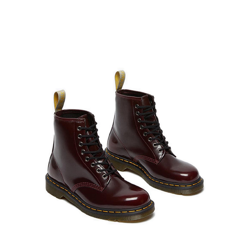 รุ่น Vegan 1460 รองเท้าบู๊ตอ็อกซ์ฟอร์ต Rub Off Unisex - สี Cherry Red