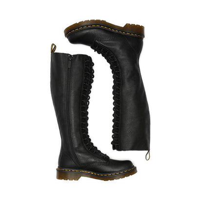 รองเท้าบู๊ทยาวหนัง Virginia Leather  1B60 - สีดำ