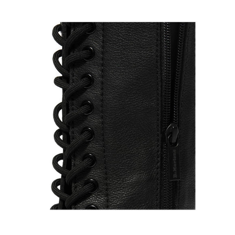 รองเท้าบู๊ทยาวหนัง Virginia Leather  1B60 - สีดำ