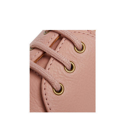 รุ่น 1461 รองเท้าผู้หญิงแบบรูร้อยเชือก 3 แถว - สี Peach Beige