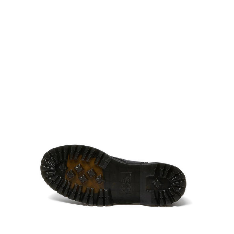 รุ่น Jadon III รองเท้าบู๊ต แบบรูร้อยเชือก 8 แถว สี Black Pisa