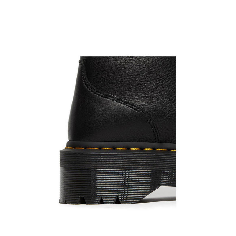 รุ่น Jadon III รองเท้าบู๊ต แบบรูร้อยเชือก 8 แถว สี Black Pisa