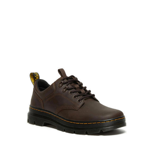 รุ่น Reeder รองเท้าผูกเชือก 5 รู หนัง Crazy Horse - สี Dark Brown