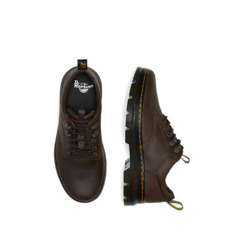 รุ่น Reeder รองเท้าผูกเชือก 5 รู หนัง Crazy Horse - สี Dark Brown