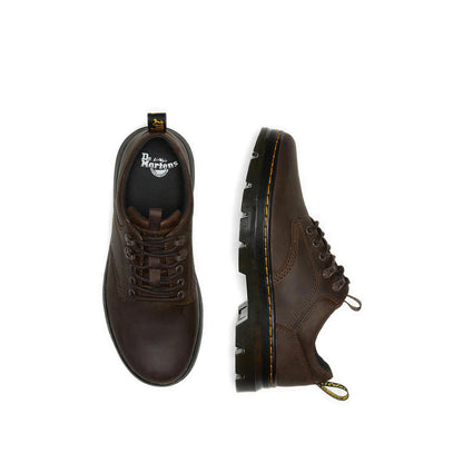 รุ่น Reeder รองเท้าผูกเชือก 5 รู หนัง Crazy Horse - สี Dark Brown
