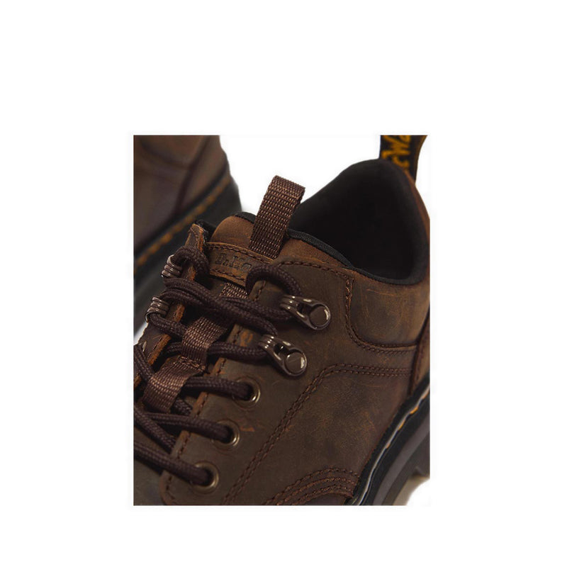 รุ่น Reeder รองเท้าผูกเชือก 5 รู หนัง Crazy Horse - สี Dark Brown