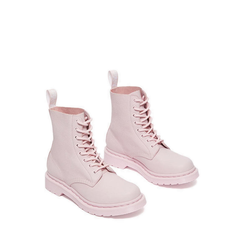 รองเท้าบู๊ทผู้หญิงหนัง Pascal Virginia 1460 - สีชมพู