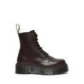 รุ่น Quad Retro Jadon รองเท้าบู๊ต Unisex หนังเรียบ - สี Burgundy