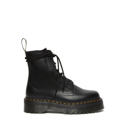 Jarrick Smooth Leather รองเท้าบูทแพลตฟอร์ม - สีดำ