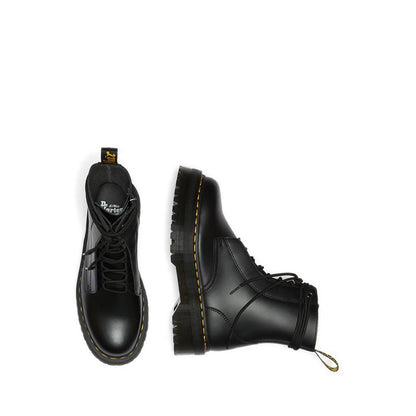 Jarrick Smooth Leather รองเท้าบูทแพลตฟอร์ม - สีดำ