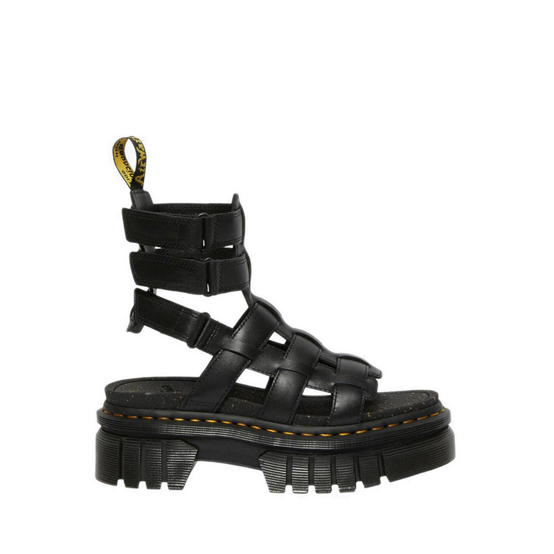 รุ่น Ricki Gladiator รองเท้าแตะผู้หญิง หนัง Nappa Lux - สีดำ