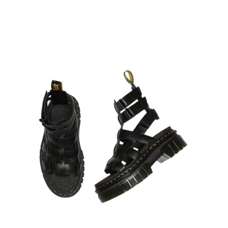 รุ่น Ricki Gladiator รองเท้าแตะผู้หญิง หนัง Nappa Lux - สีดำ