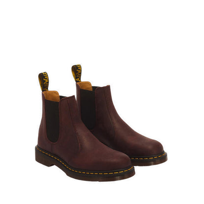 รุ่น 2976 YS รองเท้าบูตเชลซี หนัง Crazy Horse - สี Cherry Red