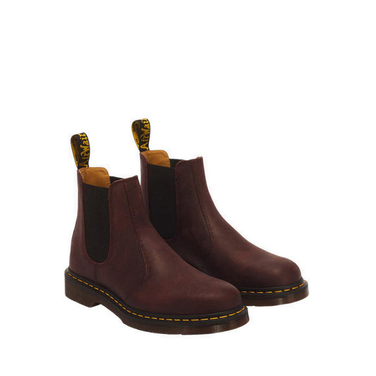 รุ่น 2976 YS รองเท้าบูตเชลซี หนัง Crazy Horse - สี Cherry Red