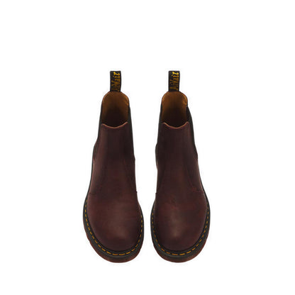 รุ่น 2976 YS รองเท้าบูตเชลซี หนัง Crazy Horse - สี Cherry Red