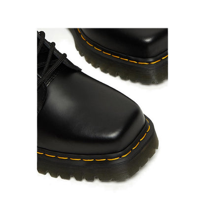 1460 Bex Squared Toe รองเท้าบูทหนังแบบผูกเชือก - สีดำ