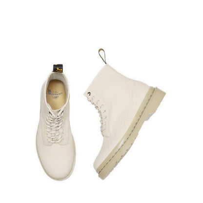 1460 รองเท้าบู้ท Unisex- สี Parchment Beige
