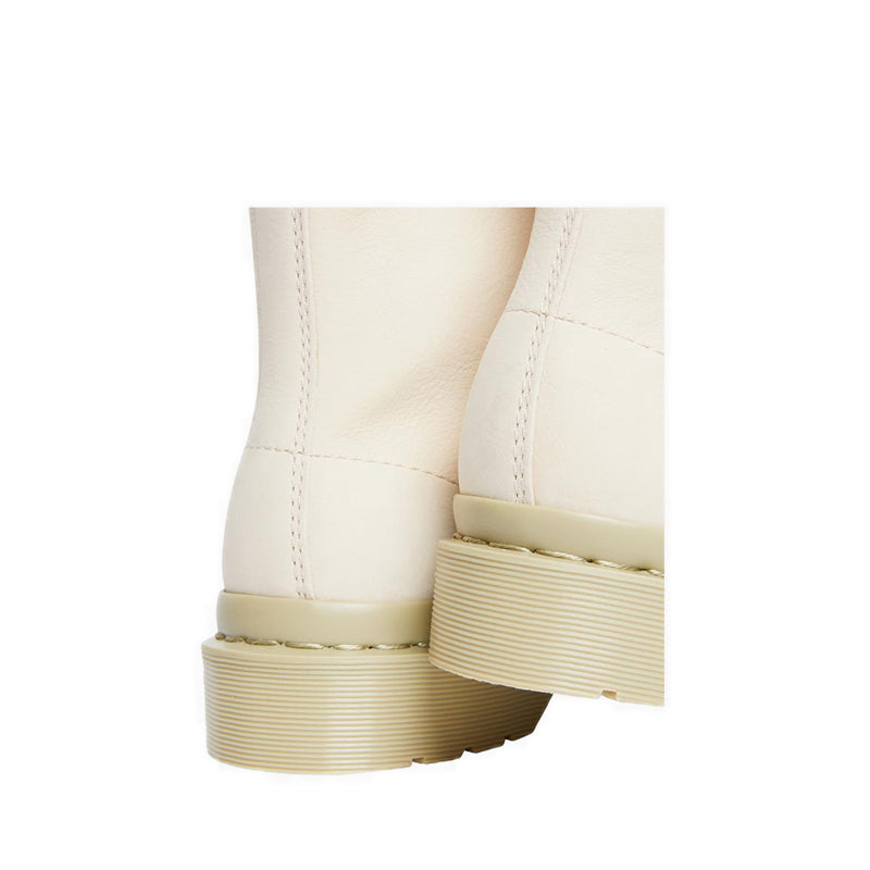 1460 รองเท้าบู้ท Unisex- สี Parchment Beige