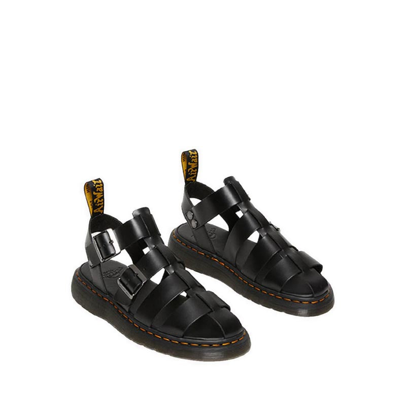  Garin Brando Unisex Sandals- Black