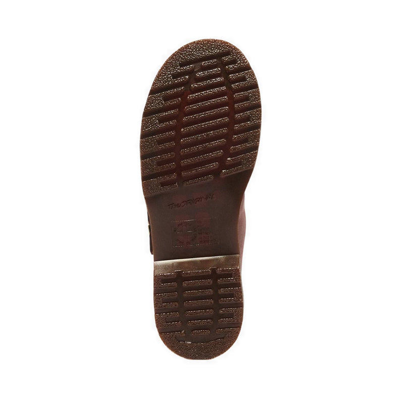 รุ่น 8065 รองเท้าบัลเล่ต์ หนัง Crazy Horse - สี Cherry Red