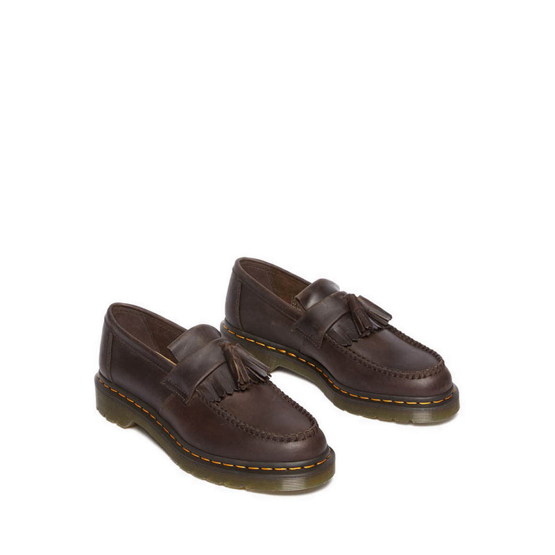 รองเท้ารุ่น Adrian หนัง Crazy Horse Leather - สีน้ำตาลเข้ม