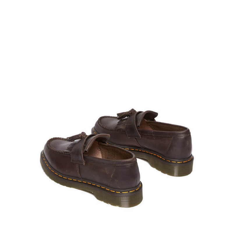 รองเท้ารุ่น Adrian หนัง Crazy Horse Leather - สีน้ำตาลเข้ม