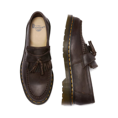 รองเท้ารุ่น Adrian หนัง Crazy Horse Leather - สีน้ำตาลเข้ม
