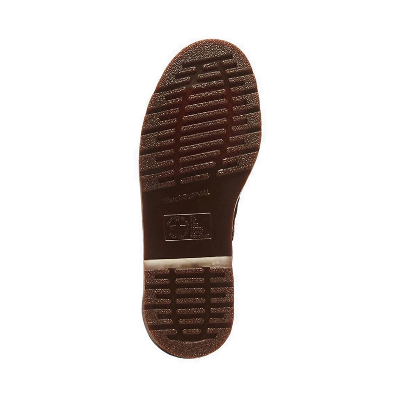 รุ่น Adrian รองเท้าโลฟเฟอร์ประดับพู่หนัง Crazy Horse - สี Cherry Red