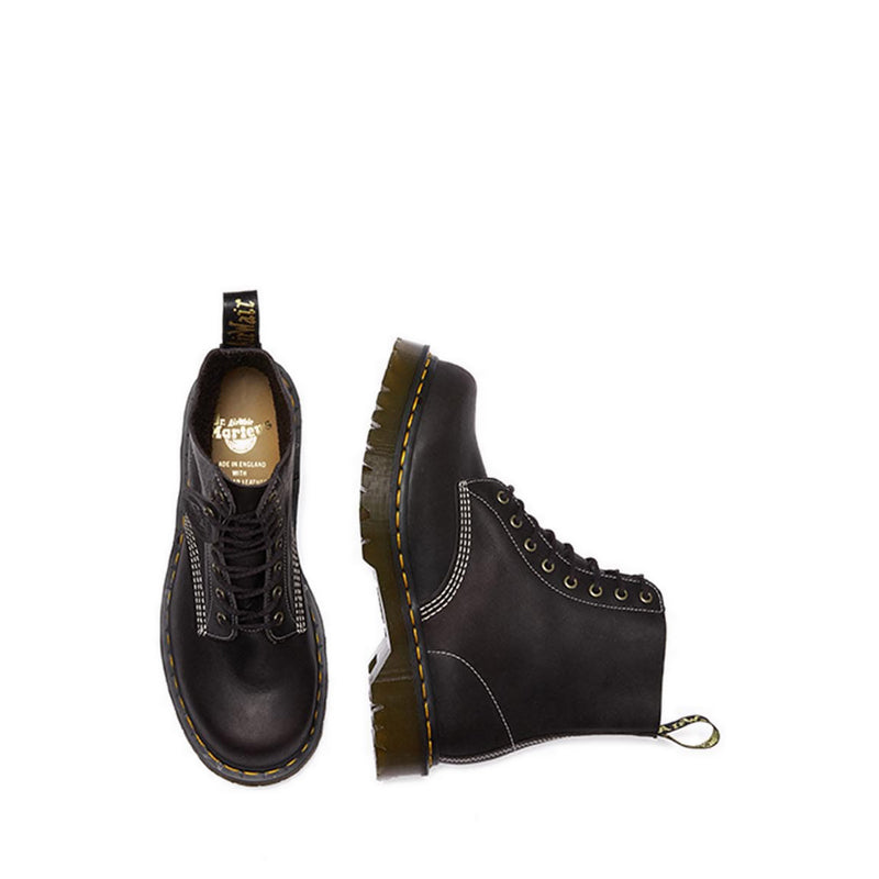 รองเท้าบูท Unisex 1460 Pascal Charcoal - สี Grey Phoenix